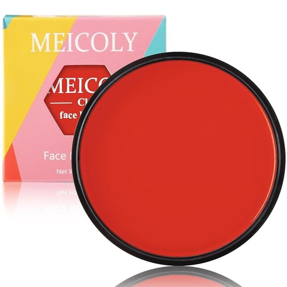 Meicoly Red Face Body Paint NIB - Picture 1 of 1